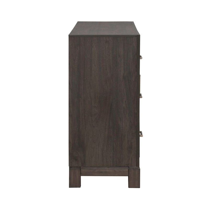 Liberty Furniture Modern Edge 2 Door 6 Drawer Dresser - Brown