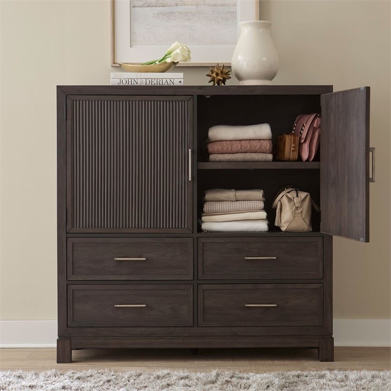 Liberty Furniture Modern Edge Dressing Chest - Brown