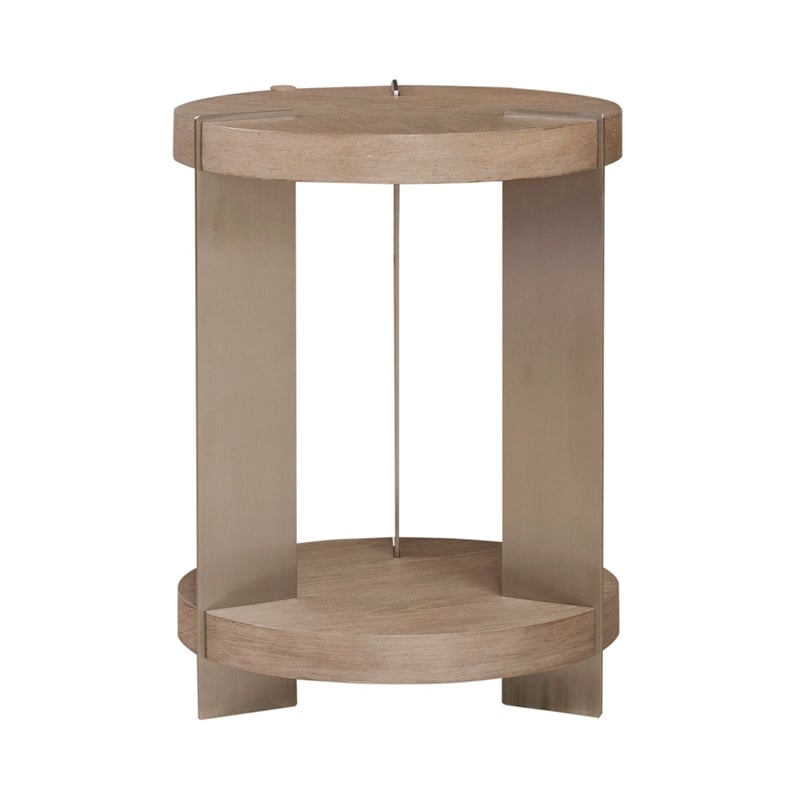 Liberty Furniture Harlow Chairside Table - Brown