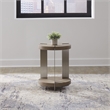 Liberty Furniture Harlow Chairside Table - Brown