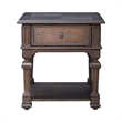 Liberty Furniture Provence Park Drawer End Table - Brown