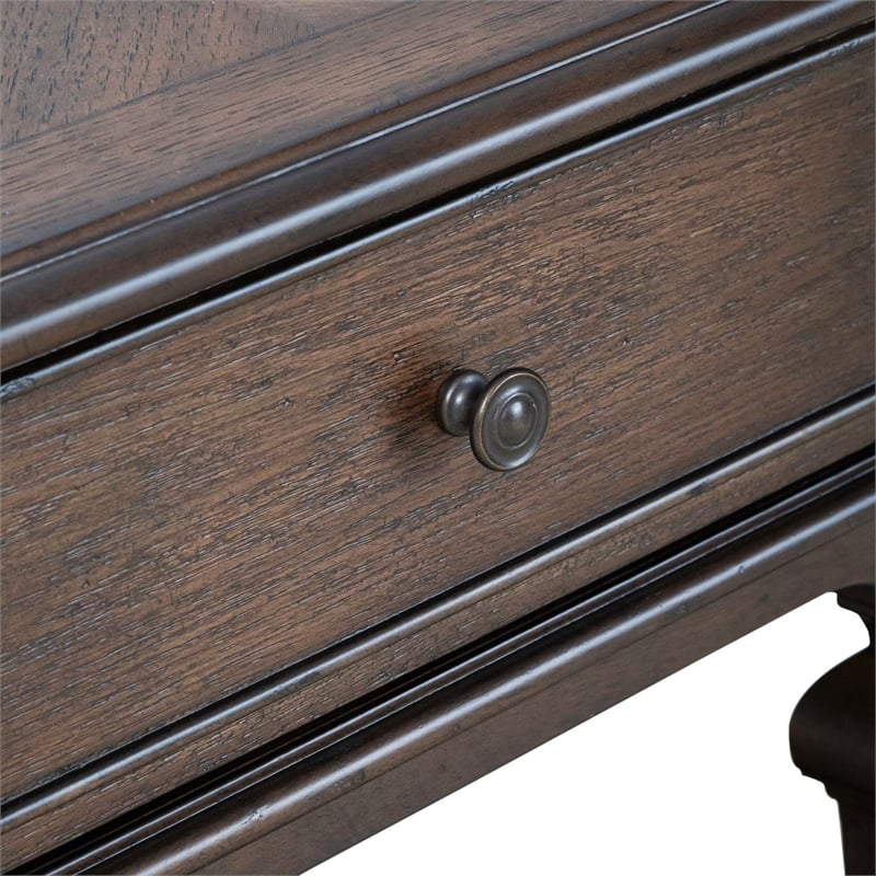 Liberty Furniture Provence Park Drawer End Table - Brown