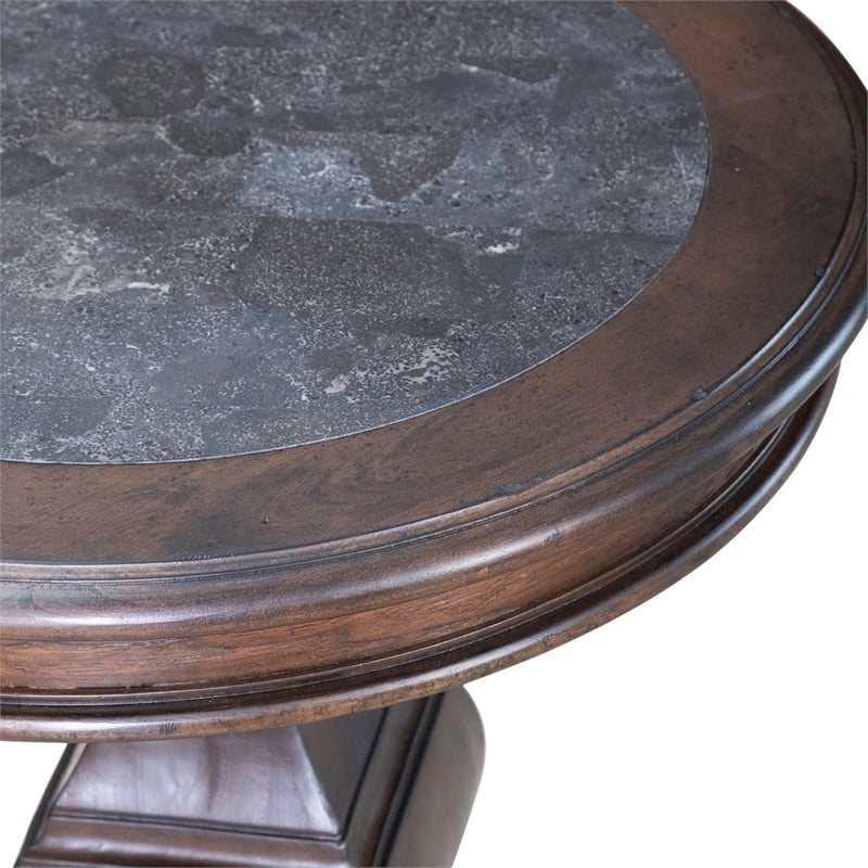 Liberty Furniture Provence Park Round End Table - Brown