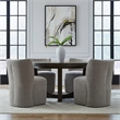 Liberty Furniture Accent Dining Chairs - Rounded Back - Truffle - Set of Four