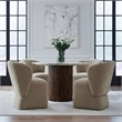 Liberty Furniture Accent Dining Chairs - Rounded Arm - Wicker - Set of Four