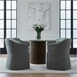 Liberty Furniture Accent Dining Chairs - Squared Arm - Sapphire - Set of Four