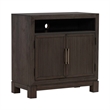 Liberty Furniture Modern Edge Bedside Chest w/ Charging Station - Brown