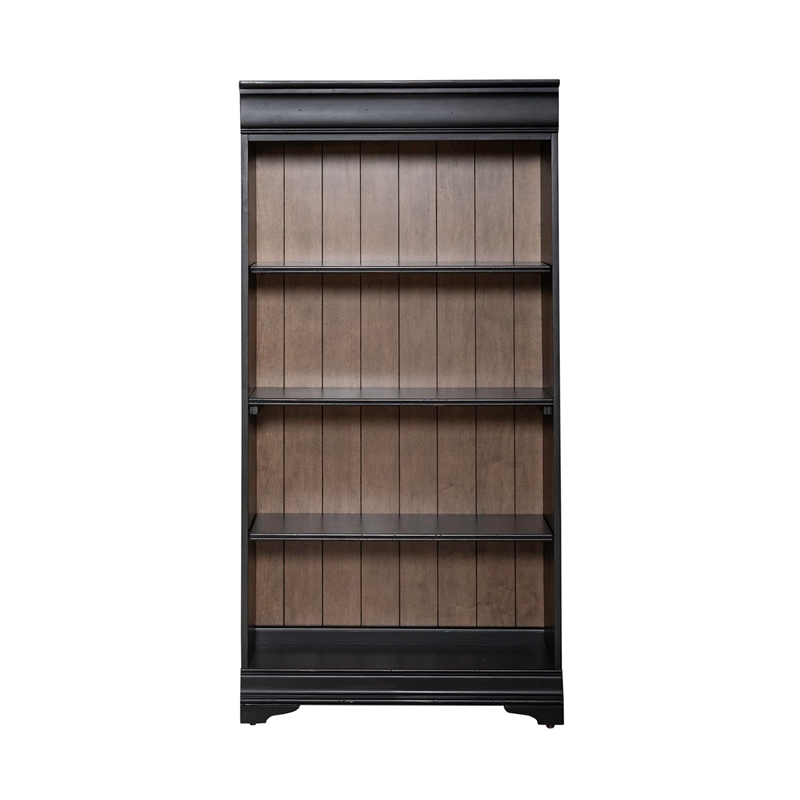 Liberty Furniture Meritage 60 Inch Bookcase (RTA) - Black