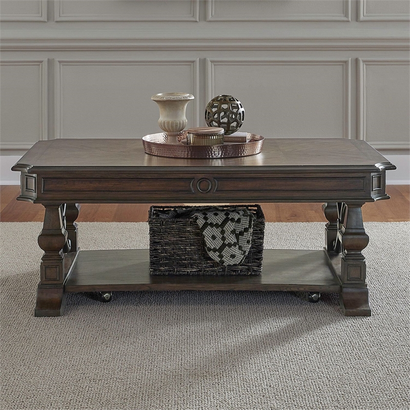 Liberty Furniture Provence Park 3 Piece Set - Brown