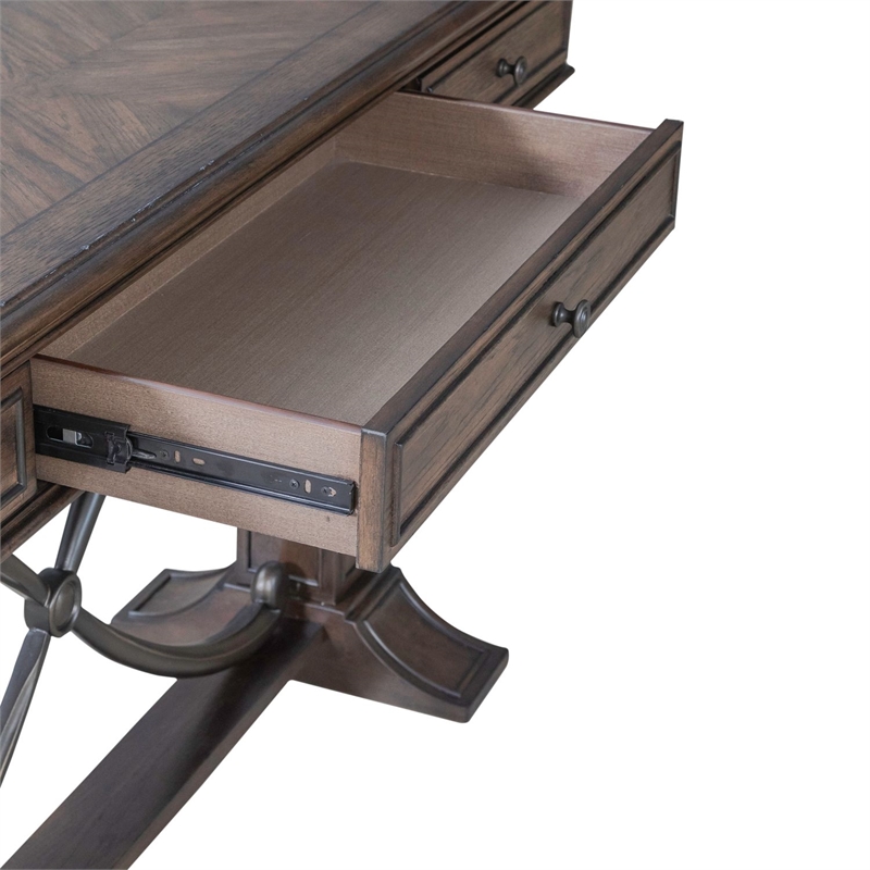 Liberty Furniture Provence Park Sofa Table - Brown
