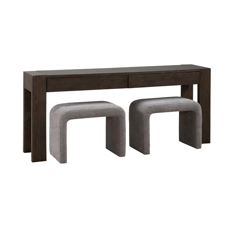 Liberty Furniture Cascade Falls 3 Piece Set - Brown