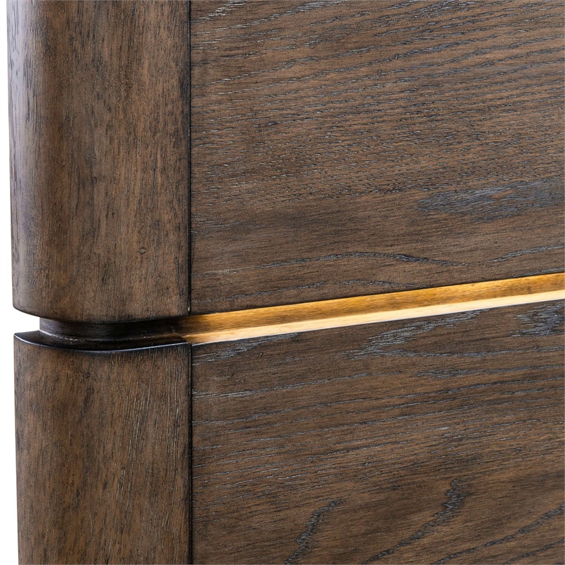 Liberty Furniture Cascade Falls Queen Panel Headboard - Brown