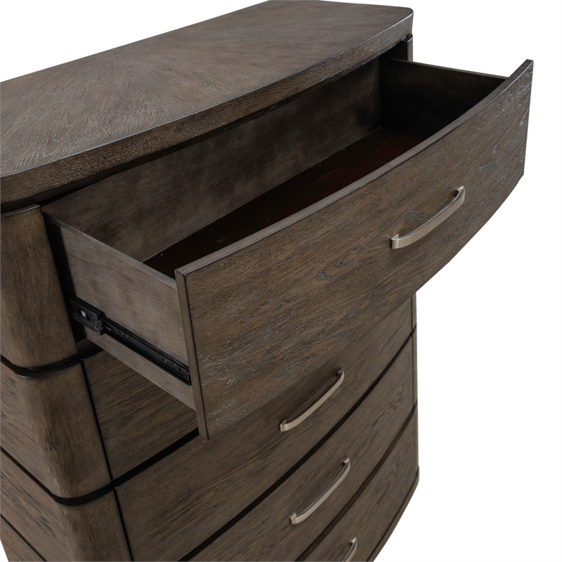 Liberty Furniture Cascade Falls 5 Drawer Chest - Brown