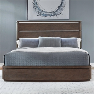 Liberty Furniture Cascade Falls California King Panel Bed - Brown