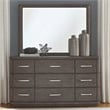 Liberty Furniture Cascade Falls California King Panel Bed Dresser & Mirror Chest