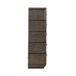 Liberty Furniture Cascade Falls King Panel Bed Dresser & Mirror Chest - Brown