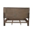 Liberty Furniture Cascade Falls King Panel Bed Dresser & Mirror Chest - Brown
