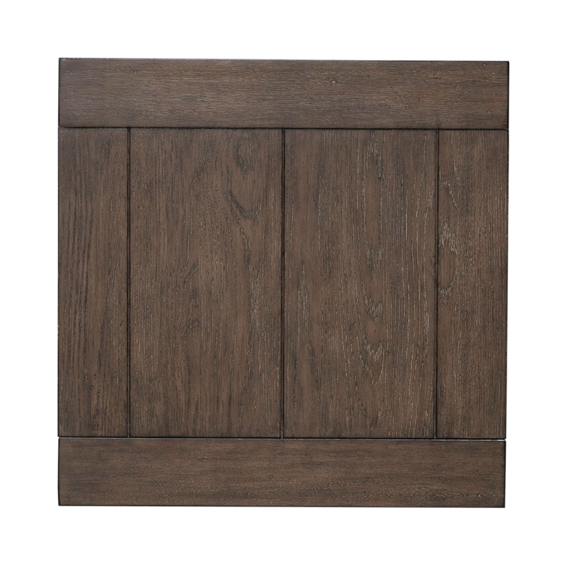 Liberty Furniture Cascade Falls Square End Table - Brown