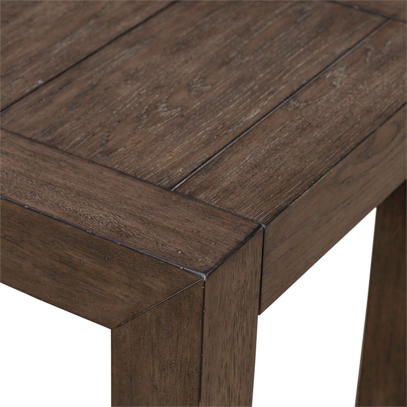 Liberty Furniture Cascade Falls Square End Table - Brown