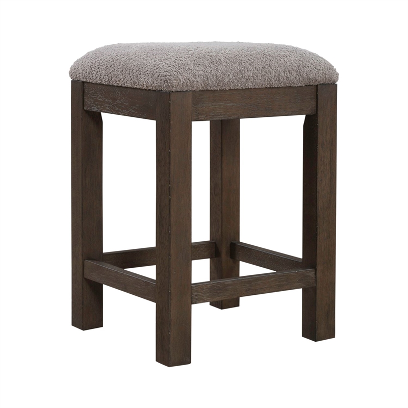 Liberty Furniture Cascade Falls Upholstered Console Stool - Brown