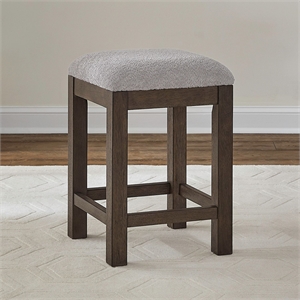 Liberty Furniture Cascade Falls Upholstered Console Stool - Brown