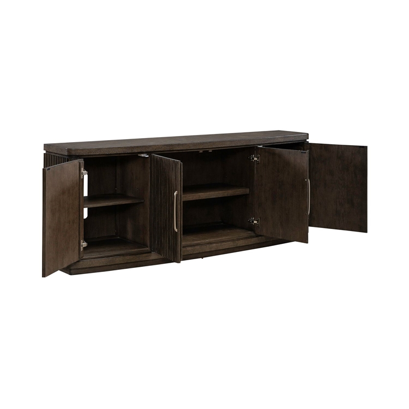Liberty Furniture Cascade Falls 82 Inch TV Console - Brown