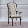 Liberty Furniture Provence Park Upholstered Arm Chair (RTA) - Set of 2 - Brown