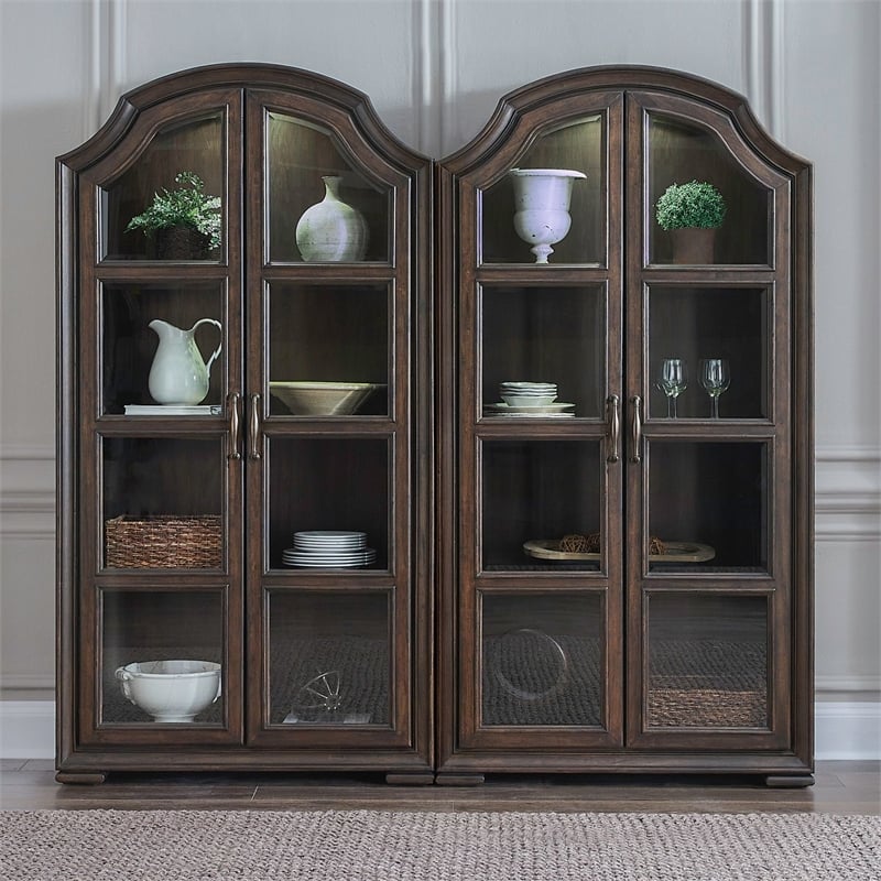 Liberty Furniture Provence Park 2 Piece Bunching Cabinet Set - Brown