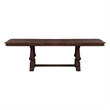 Liberty Furniture Provence Park 5 Piece Trestle Table Set - Brown