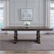 Liberty Furniture Provence Park Optional 5 Piece Trestle Table Set - Brown