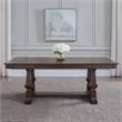 Liberty Furniture Provence Park Optional 7 Piece Trestle Table Set - Brown