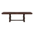 Liberty Furniture Provence Park Optional 7 Piece Trestle Table Set - Brown
