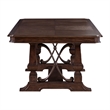 Liberty Furniture Provence Park Trestle Table Set - Brown