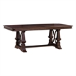 Liberty Furniture Provence Park Trestle Table Set - Brown
