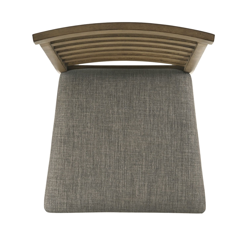 Liberty Furniture Brook Bay Uph Ladder Back Counter Chair (RTA) - Set of 2