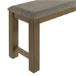 Liberty Furniture Brook Bay Uph Counter Bench - Brown