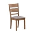 Liberty Furniture Brook Bay Slat Back Uph Side Chair (RTA) - Set of 2 - Brown