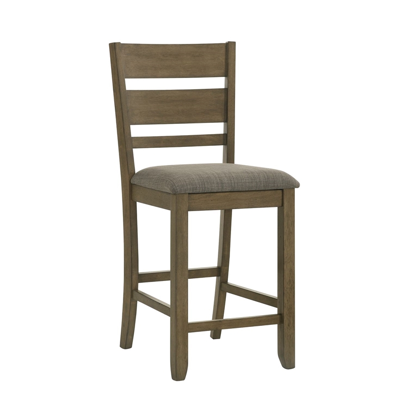 Liberty Furniture Brook Bay Opt 7 Piece Gathering Trestle Table - Brown