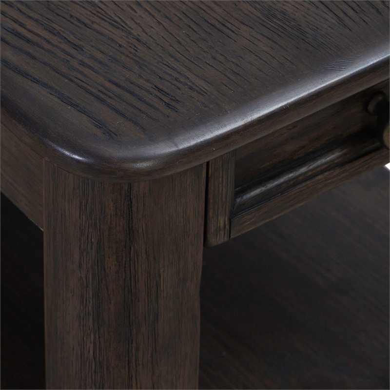 Liberty Furniture Wallace Chair Side Table - Brown
