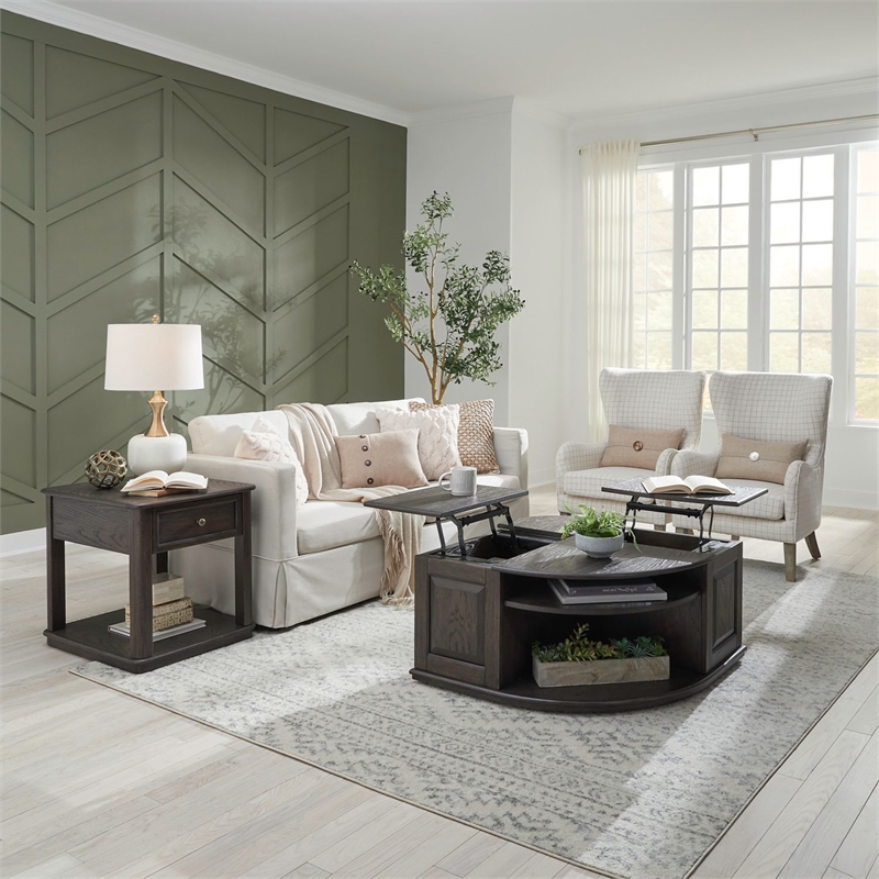 Liberty Furniture Wallace 3 Piece Set - Brown