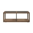 Liberty Furniture Bayhill Trellis Cocktail Table - Brown