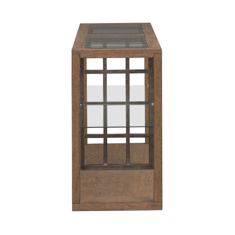 Liberty Furniture Bayhill Trellis Sofa Table - Brown