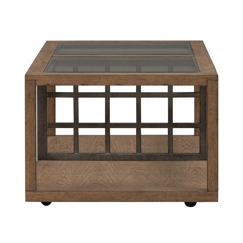 Liberty Furniture Bayhill Trellis 3 Piece Set - Brown