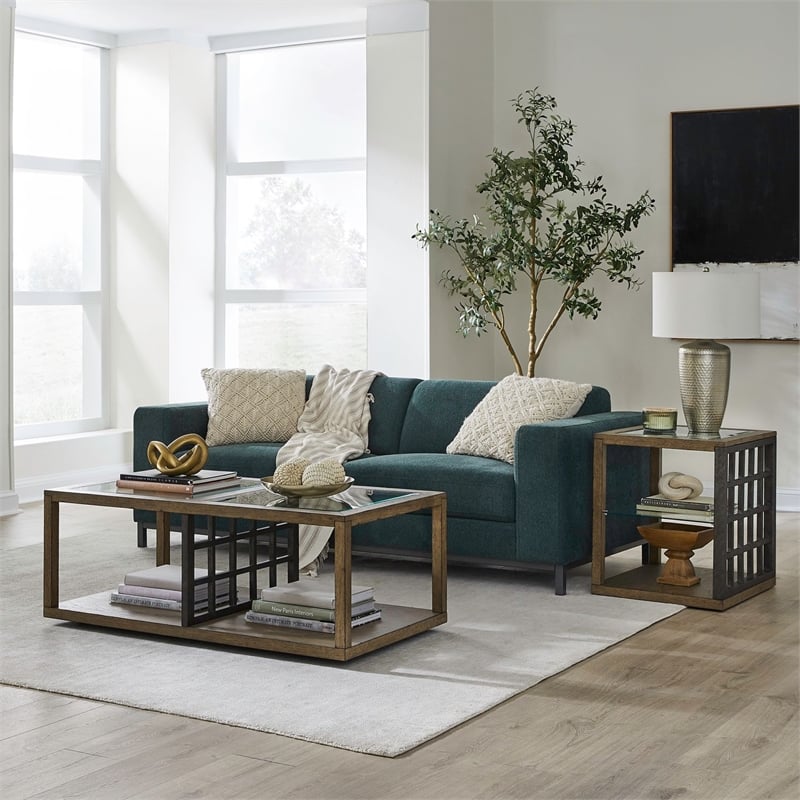 Liberty Furniture Bayhill Trellis 3 Piece Set - Brown