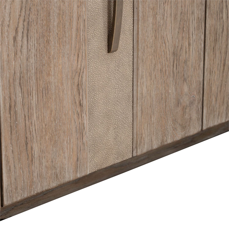 Liberty Furniture Lafayette 4 Door Accent Cabinet - Brown