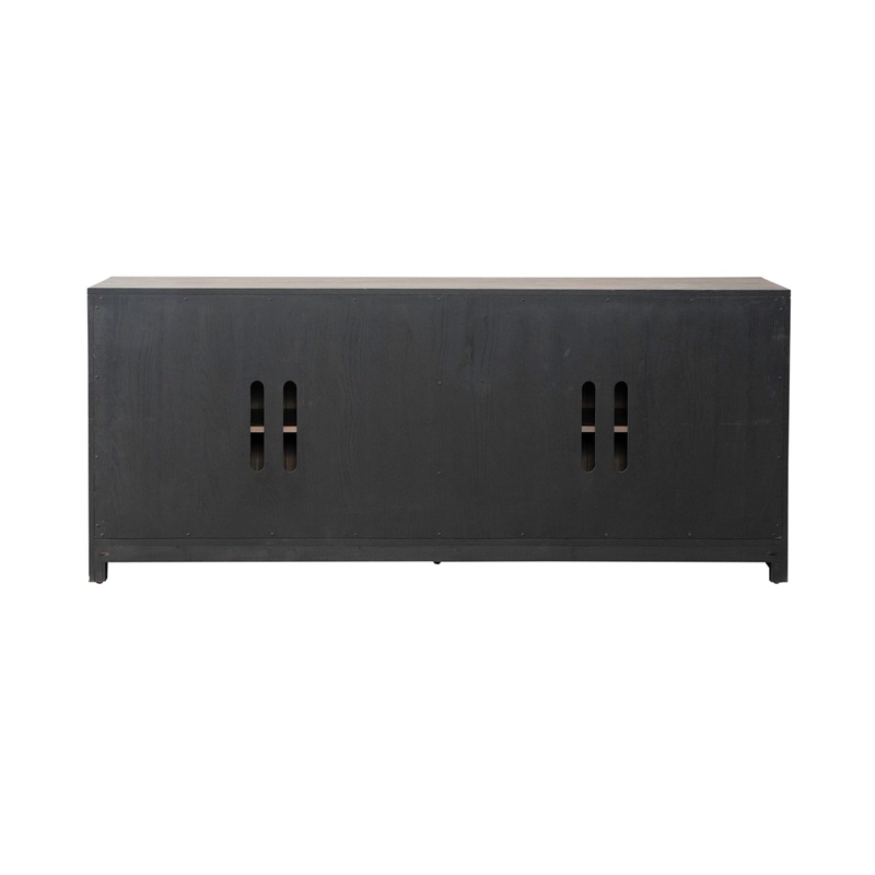 Liberty Furniture Lafayette 4 Door Accent Cabinet - Brown