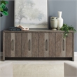 Liberty Furniture Lafayette 4 Door Accent Cabinet - Brown