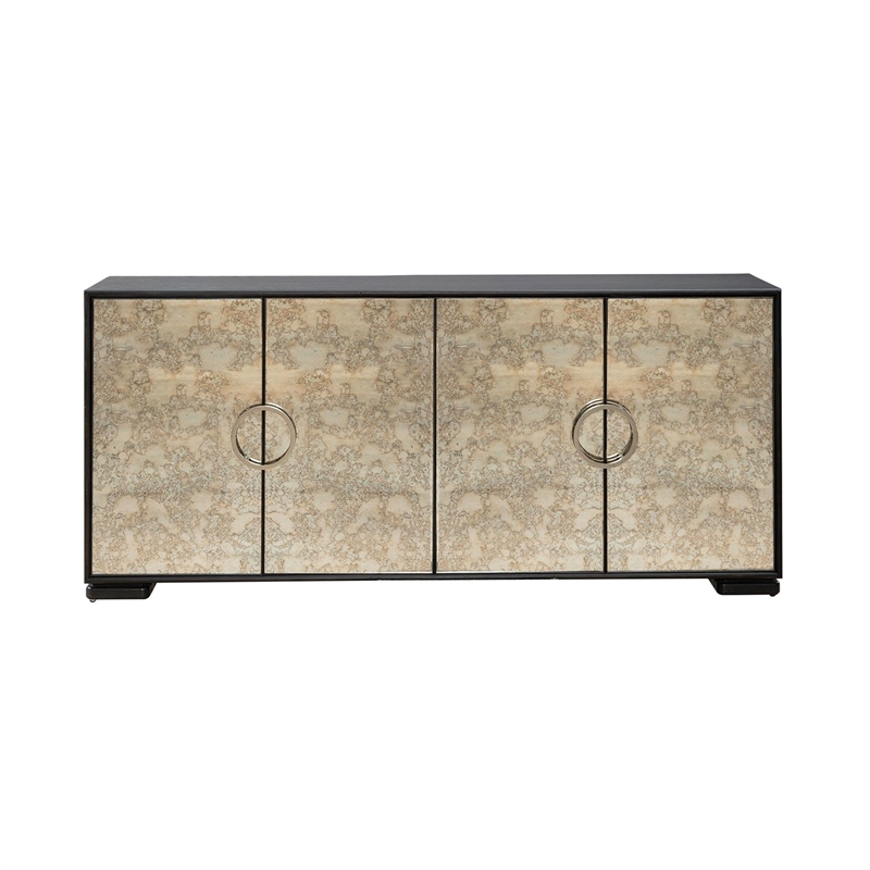 Liberty Furniture Barlowe 4 Door Accent Cabinet - Brown