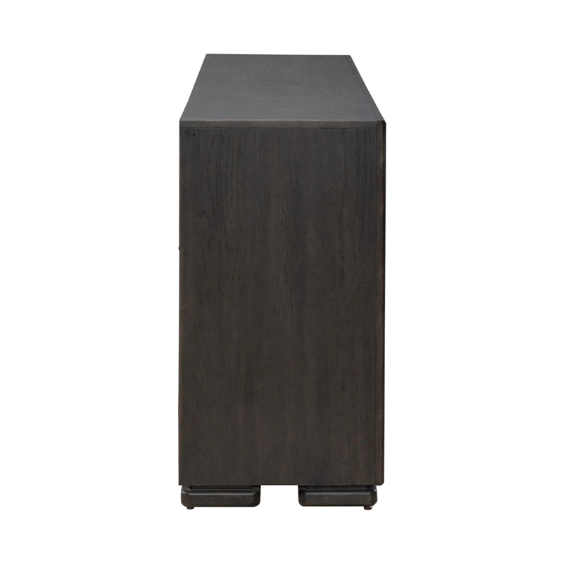 Liberty Furniture Barlowe 4 Door Accent Cabinet - Brown