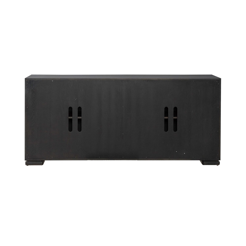 Liberty Furniture Barlowe 4 Door Accent Cabinet - Brown